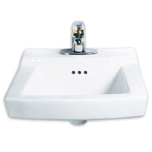 Lavabo con perforación de 4” Veracruz de Colgar 01017 American Standard