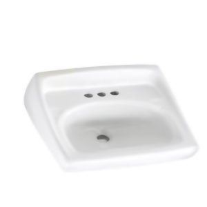 Lavabo con perforación de 4” Lucerne de Colgar 0355012 American Standard
