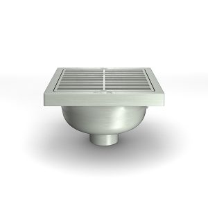 Square Polymer Floor Sink