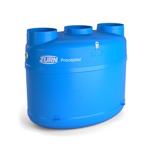 Gravity Oil Interceptor - 3 Manway Fiberglass Gravity Oil Interceptor IAPMO Certified for UPC (All Sizes)