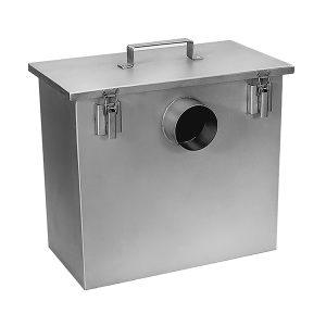 Solids Interceptor with Flush Cover