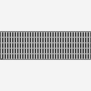 1 Meter Galv. Steel Mesh Grate (Load Class C: Heavy Duty Grate)