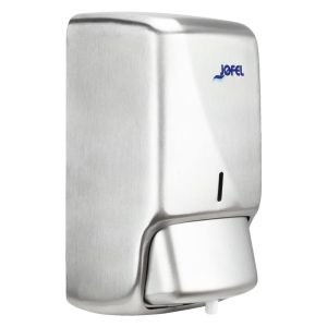 Dispensador de Jabón En Espuma Rellenable Futura Satinado Acero Inoxidable