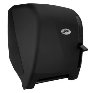 Dispensador de Toalla de Papel por Palanca Futura Negro Mate
