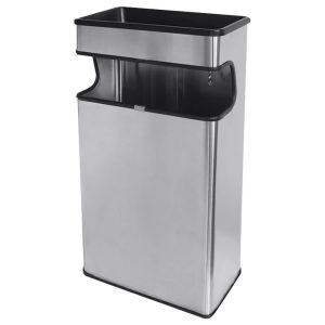 Bote De Basura Rectangular Inoxidable