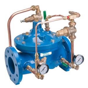 Pressure Reducing Valve with Low Flow Bypass